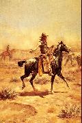 Charles M Russell Through the Alkali china oil painting reproduction